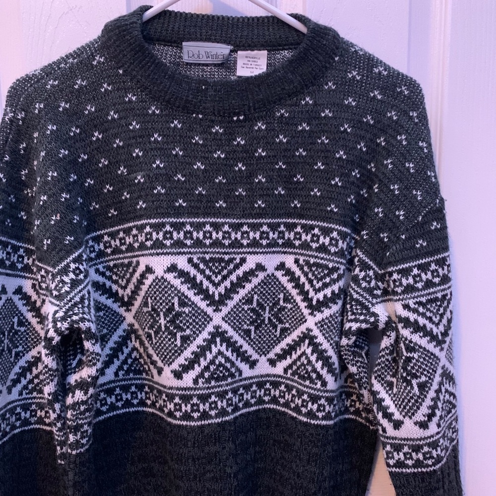 Rob winter crew neck sweater